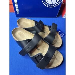 Birkenstock Men's 44 Arizona 2-Strap Cork Soft Footbed Sandal Size 11 Men’s US